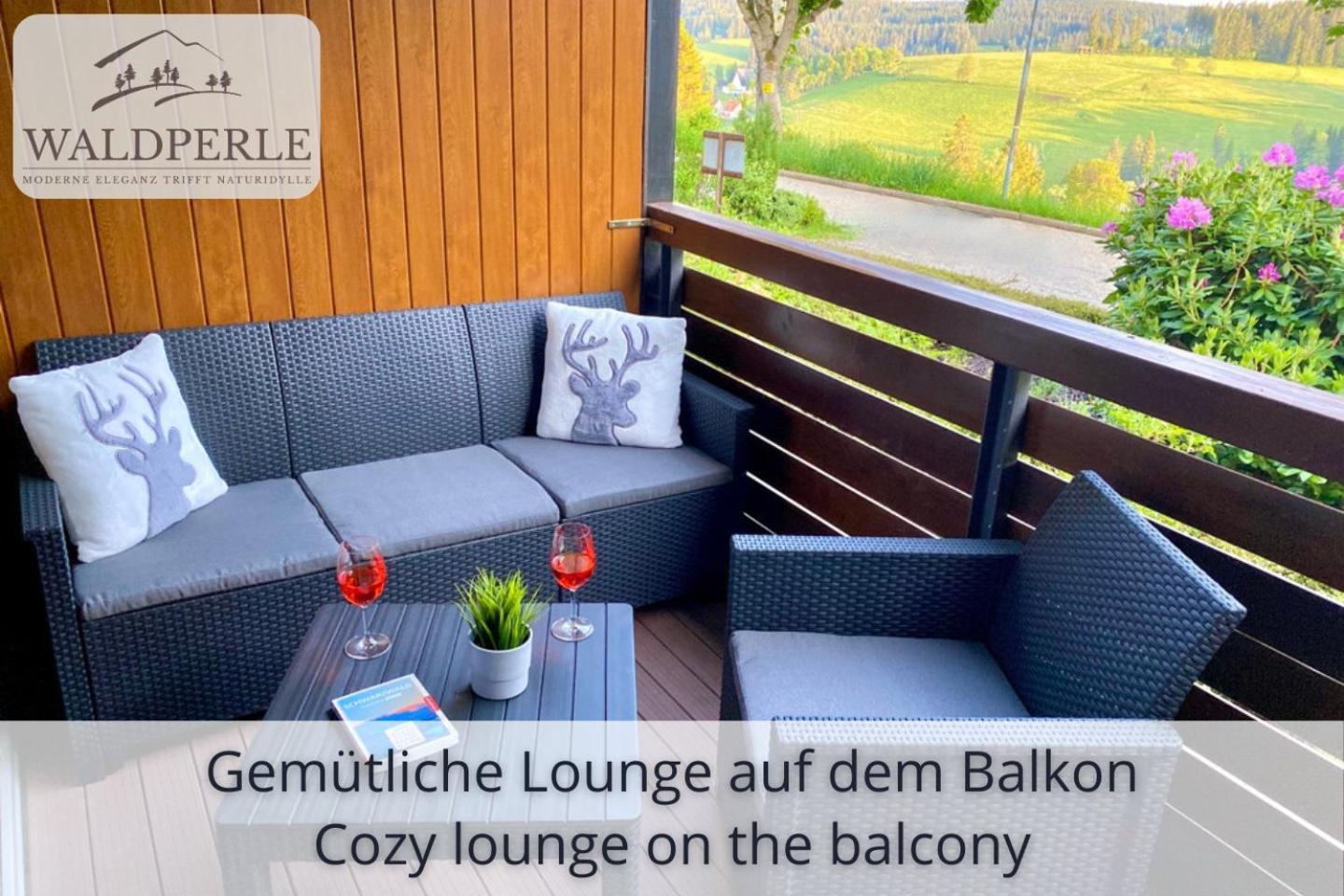 Apartment Bellevue mit Indoor-Pool, Sauna und Tennisplatz Schonach im Schwarzwald Exterior foto