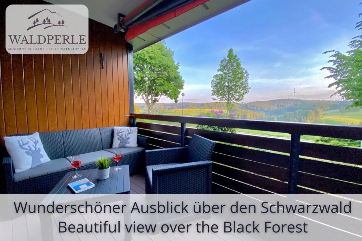 Apartment Bellevue mit Indoor-Pool, Sauna und Tennisplatz Schonach im Schwarzwald Exterior foto